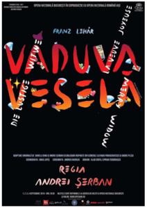 Afis Vaduva Vesela